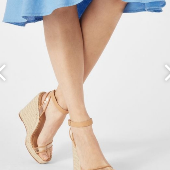 Clear Strappy Espadrilles - Picture 2 of 4